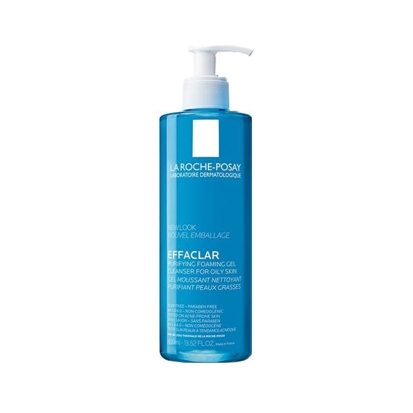 Sữa Rửa Mặt Cho Da Dầu, Nhạy Cảm La Roche-Posay Effaclar Purifying Foaming Gel 400ml