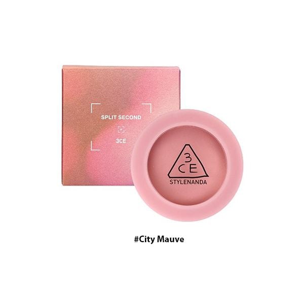Phấn Má Hồng 3CE Face Blush Split Second Edition #City Mauve
