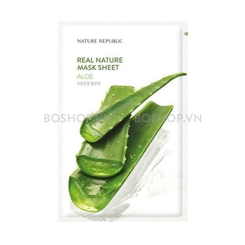 Mặt Nạ Nature Republic Real Nature Mask Sheet 23ml #Aloe (200)