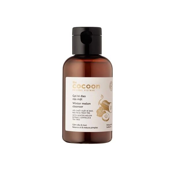 Sữa Rửa Mặt Dạng Gel Bí Đao Cocoon Winter Melon Cleanser 140ml
