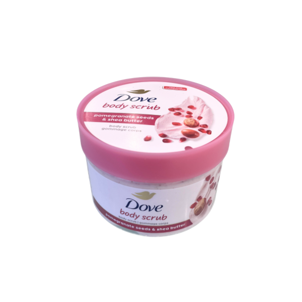 Kem Tẩy Tế Bào Chết Body Dove Exfoliating Body Polish Pomegranate Seeds & Shea Butter 298g (Bản Mỹ)