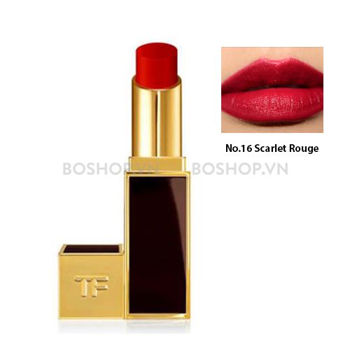  Son High End Tom Ford Lip Color Satin Matte No.16 Scarlet Rouge 