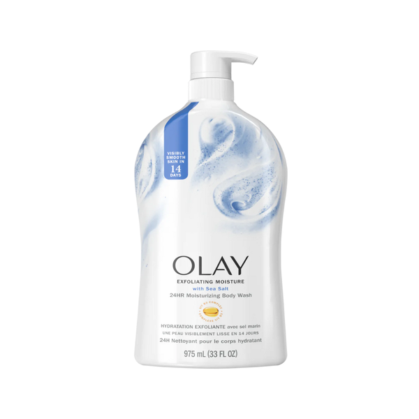 Sữa Tắm Tẩy Tế Bào Chết Muối Biển Olay Exfoliating Body Wash with Sea Salts 975ml