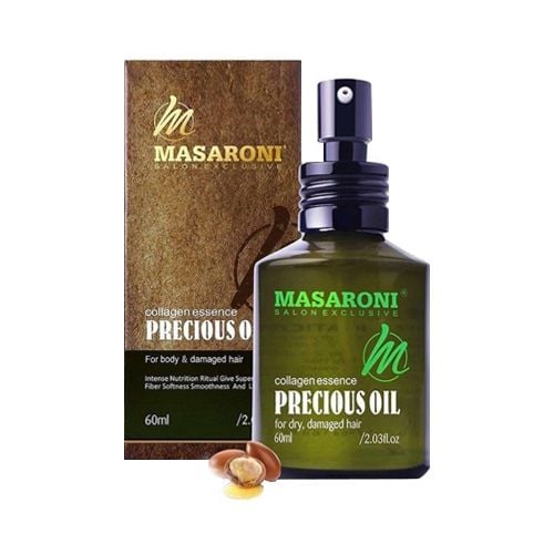 Tinh Dầu Dưỡng Tóc, Phục Hồi Tóc Khô Masaroni Precious Oil 60ml