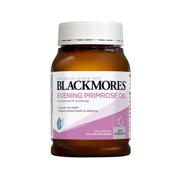 Viên Uống Dưỡng Da Tinh Dầu Hoa Anh Thảo Blackmores Evening Primrose Oil 190 Viên