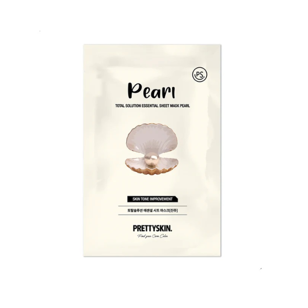 Mặt Nạ Ngọc Trai Pretty Skin Total Solution Essential Pearl Sheet Mask 23g