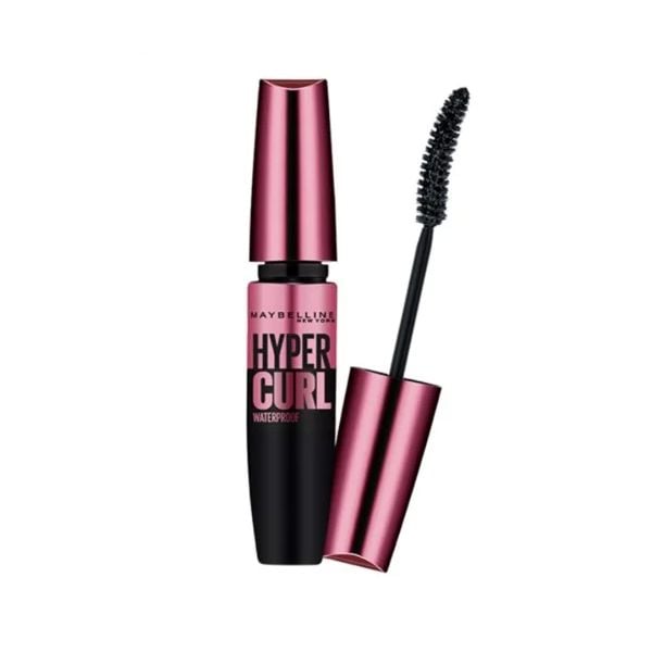 Mascara Maybelline Hyper Curl Volume Express Waterproof 9.2ml #Black