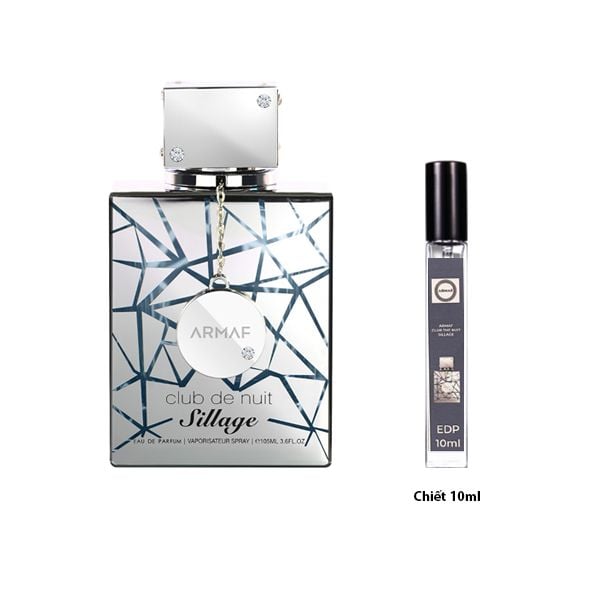 Nước Hoa Mini Nam Armaf Club The Nuit Sillage EDP Chiết 10ml