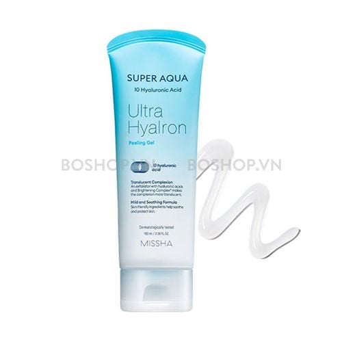 Gel Tẩy Tế Bào Chết Missha Super Aqua Ultra Hyalron Peeling Gel 100ml