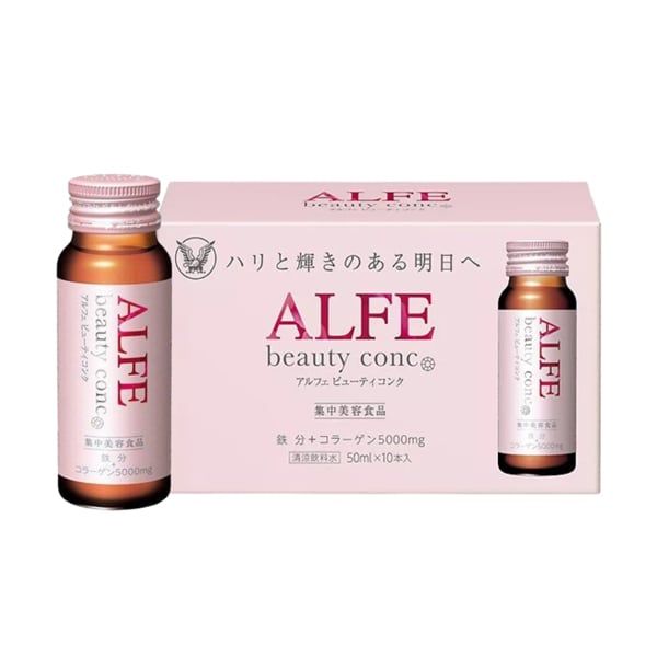 Nước Uống Đẹp Da Collagen Alfe Beauty Conc (50mlx10 Chai)