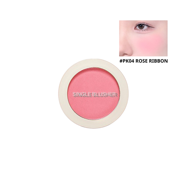 Má Hồng The Saem Saemmul Single Blusher 5g #PK04 Rose Ribbon