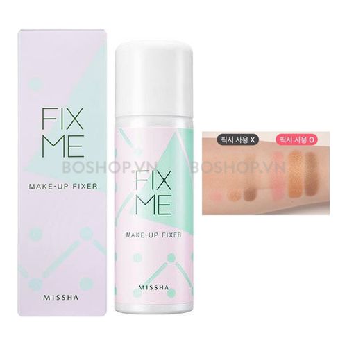 Xịt Giữ Lớp Trang Điểm Missha Fix Me Make-Up Fixer 50ml