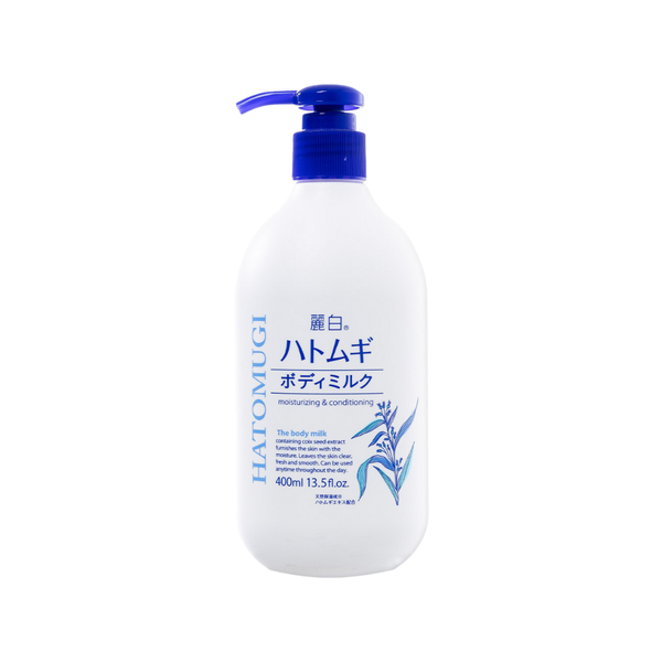 Sữa Dưỡng Thể Làm Sáng Da Ban Đêm Hatomugi Reihaku Body Milk 400ml