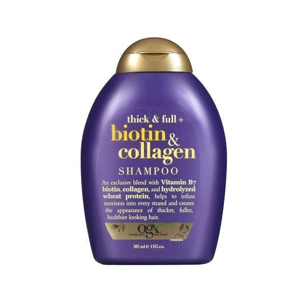 Dầu Gội OGX Thick & Full Biotin & Collagen Shampoo 385ml