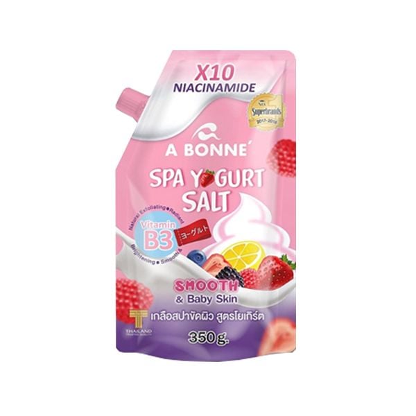 Muối Tắm Tẩy Da Chết Body A Bonné Spa Yogurt Salt Smooth 350gr