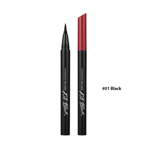 Bút Kẻ Mắt Clio Superproof Pen Liner Kill 0.55ml #01 Black
