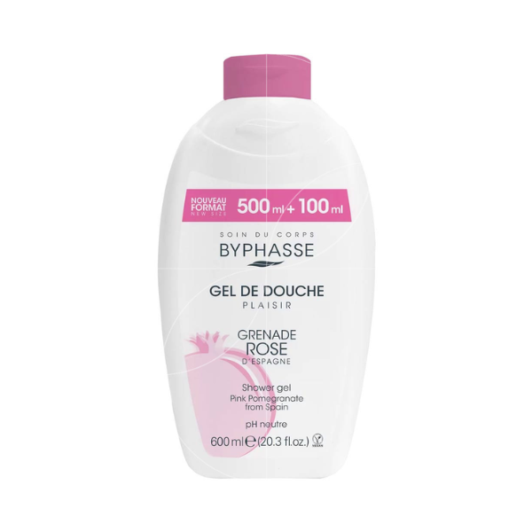 Sữa Tắm Byphasse Plaisir Shower Gel Grenade Rose 600ml