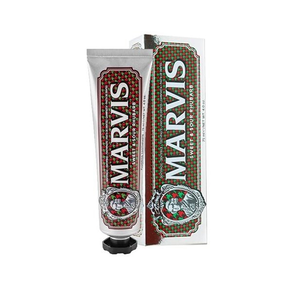 Kem Đánh Trắng Răng Marvis Sweet & Sour Rhubarb 75ml