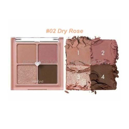 Bảng Màu Mắt 4 Ô Romand Better Than Eyes #02