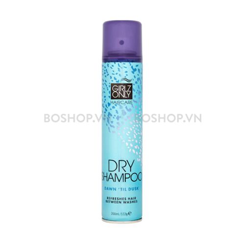 Dầu Gội Khô Girlz Only Dry Shampoo Till Dusk 200ml