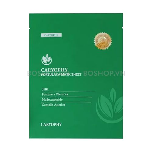 Mặt Nạ 3 In 1 Caryophy Portulaca Mask Sheet 22g