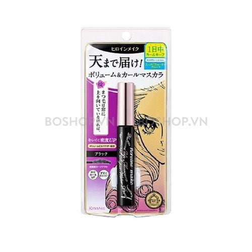 Mascara Kiss Me Volume UP Mascara Super WP Black