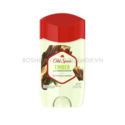 Sáp Khử Mùi Old Spice Timber With Sandalwood 73g