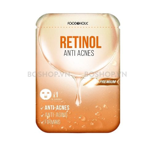 CT - Mặt nạ Foodaholic Retinol Anti Acnes Mask 23ml