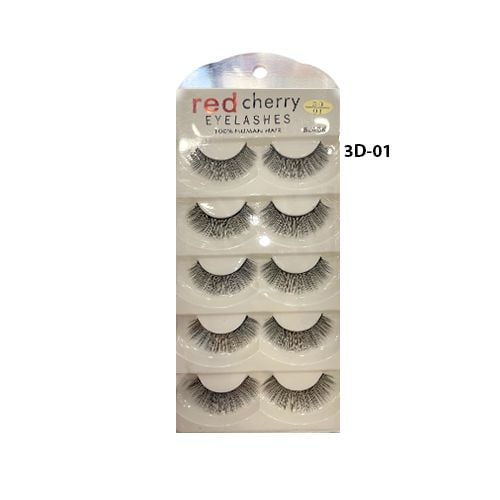 Mi Giả Red Cherry Eyelashes 100% Human Hair #3D-01
