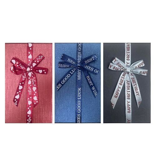 Hộp Quà Chữ Nhật Thẳng Đứng Cỡ Trung Có Đính Nơ