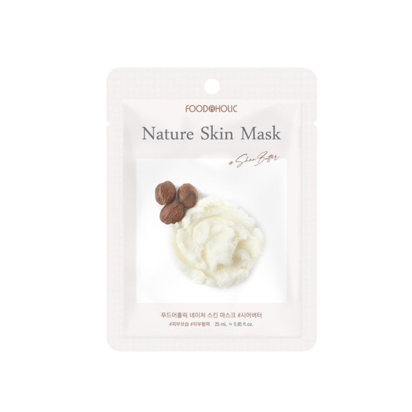 CT - Mặt Nạ Cấp Ẩm, Dưỡng Sáng Da Foodaholic Shea Butter Nature Skin Mask 23ml