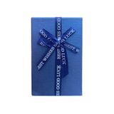  Hộp  Quà Hình Chữ Nhật Nơ Xanh A15 (Dài 13cm x Ngang 7.5cm x Cao 5.5cm) 