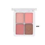  Phấn Mắt 4 ô Odbo Romantic Eye Palette OD2001 4g 