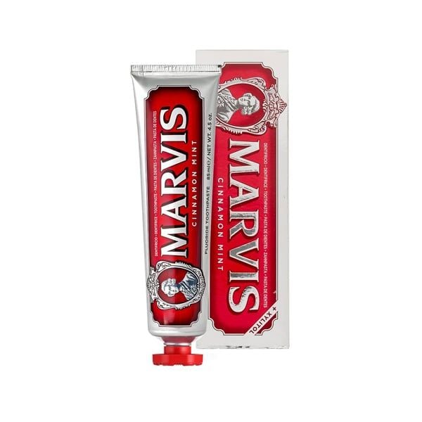 Kem Đánh Trắng Răng Marvis Cinnamon Mint 85ml
