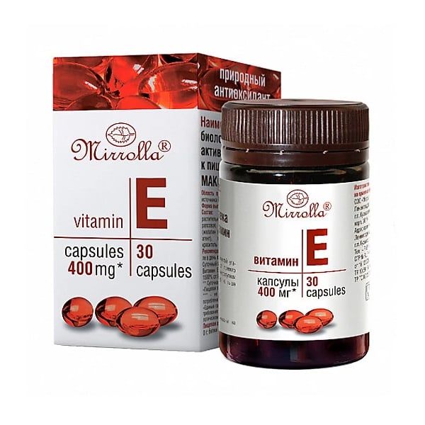 Viên Uống Mirrolla Vitamin E UI 30 Viên