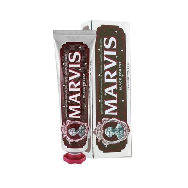 Kem Đánh Trắng Răng Marvis Black Forest 75ml