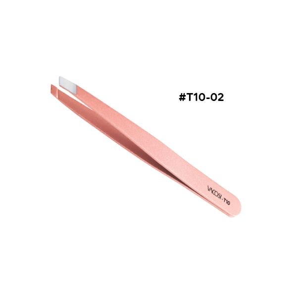 Nhíp Đầu Bằng Pro T10 #02 Màu Vàng Hồng