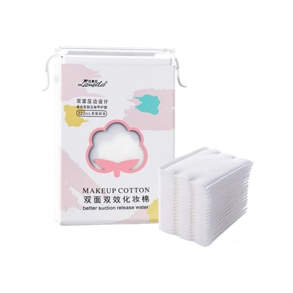 Bông Tẩy Trang Lameila Makeup Cotton 222 Miếng
