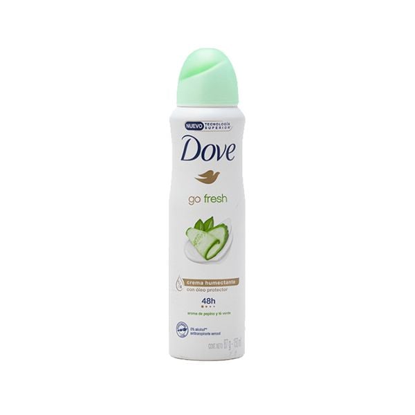 Xịt Khử Mùi Dove 48h Go Fresh Cucumber 150ml