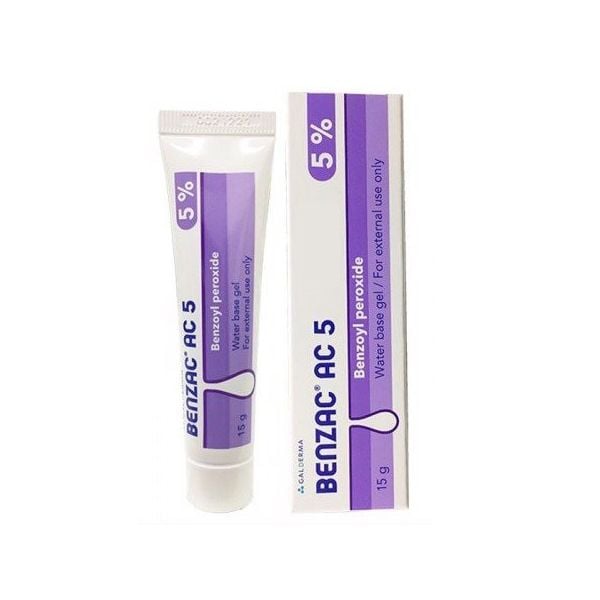 Kem Trị Mụn Galderma Benzac AC 5 5% 15g