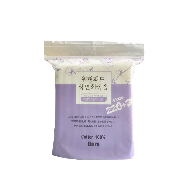 CT - LC-Bông Tẩy Trang Bora 100% Cotton 250 Miếng
