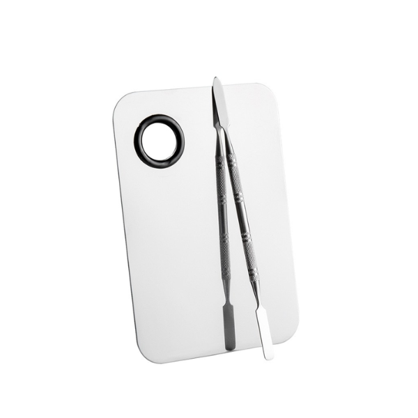 Bộ Dụng Cụ Khay Tán Kem Nền Bằng Thép Không Gỉ Jary