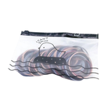 Set 100 Dây Thun Buộc Tóc Kèm Túi Zip 
