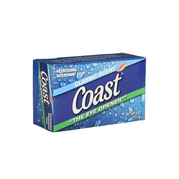 Xà Phòng Khử Mùi Coast Refreshing Deodorant Soap 113g