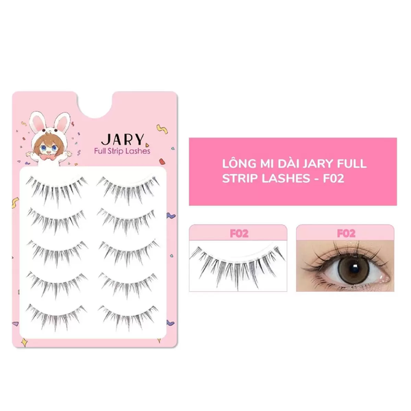 CT - Lông Mi Giả Jary Full Strip Lashes - F02