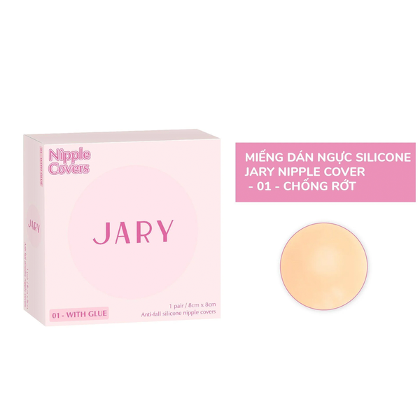 CT - Miếng Dán Ngực Silicone Jary Nipple  Covers 01 Chống Rớt