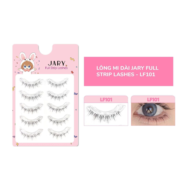 Lông Mi Dài Jary Full Strip Lashes - LF101