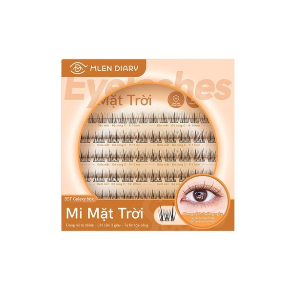 CT - Lông Mi Giả Mlen Diary Sun Hộp Nhỏ