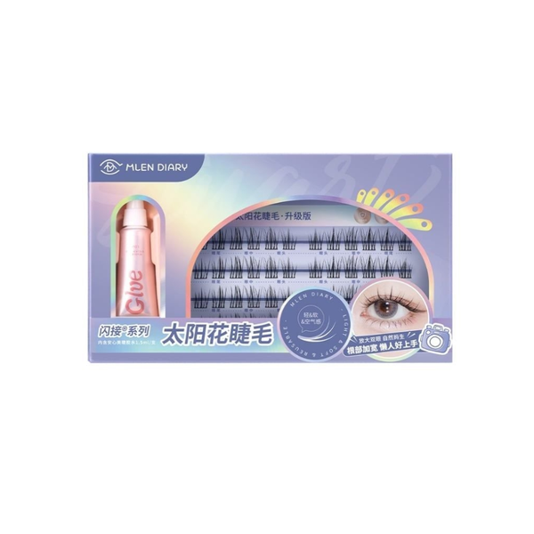 CT - Lông Mi Giả Mlen Diary Hướng Dương Bản Trung Hộp Nhỏ