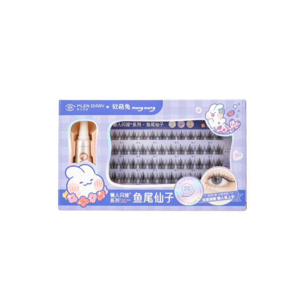 CT - Lông Mi Giả Mlen Diary Tai Thỏ Hộp Nhỏ